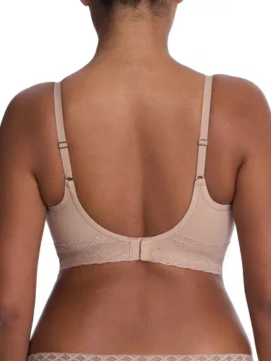 Natori Women's Bliss Perfection Wireless T-Shirt Bra - Cafe - Size 36A | Thumbnail 3 Natori Women's Bliss Perfection Wireless T-Shirt Bra - Cafe - Size 36A | Thumbnail 3