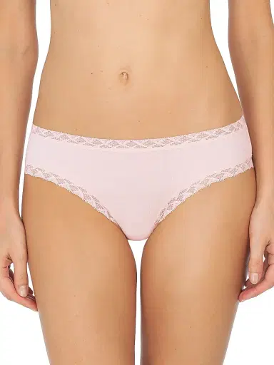 Natori Women's Bliss Cotton Girl Briefs - Blushing Pink | Thumbnail 1 Natori Women's Bliss Cotton Girl Briefs - Blushing Pink | Thumbnail 1