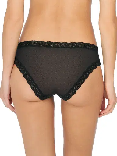 Natori Women's Feathers Lace Hipster - Black | Thumbnail 2 Natori Women's Feathers Lace Hipster - Black | Thumbnail 2
