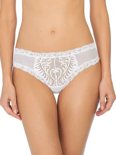 Natori Women's Feathers Lace Hipster - White | Thumbnail 1 Natori Women's Feathers Lace Hipster - White | Thumbnail 1
