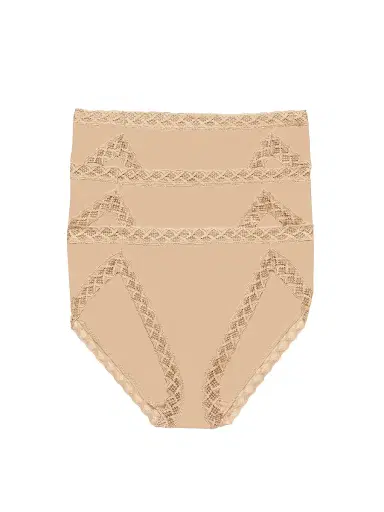 Natori Women's Bliss Cotton French Cut Brief 3 Pack - Cafe | Thumbnail 1 Natori Women's Bliss Cotton French Cut Brief 3 Pack - Cafe | Thumbnail 1