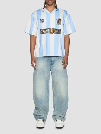 Ksubi Men's Offside Short-Sleeve Jersey - Skyblue | Thumbnail 2 Ksubi Men's Offside Short-Sleeve Jersey - Skyblue | Thumbnail 2