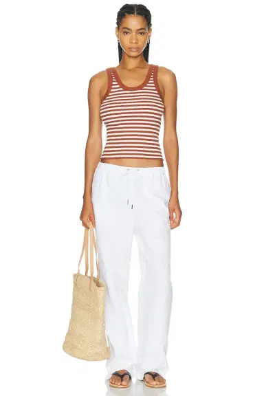 House of Dagmar Ribbed Tank Top | Thumbnail 4 House of Dagmar Ribbed Tank Top | Thumbnail 4