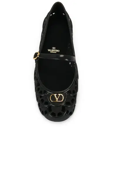 Valentino Garavani Ondette Ballerina Flat | Thumbnail 4 Valentino Garavani Ondette Ballerina Flat | Thumbnail 4