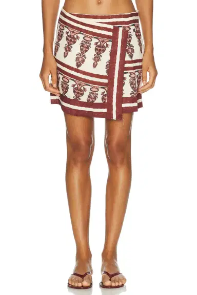 Johanna Ortiz Roots Wrap Skirt | Thumbnail 1 Johanna Ortiz Roots Wrap Skirt | Thumbnail 1