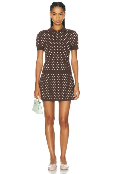 Sandy Liang Tumi Sweater Dress | Thumbnail 1 Sandy Liang Tumi Sweater Dress | Thumbnail 1