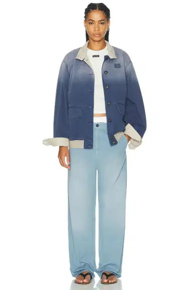 Miu Miu Twill Old Pant | Thumbnail 5 Miu Miu Twill Old Pant | Thumbnail 5