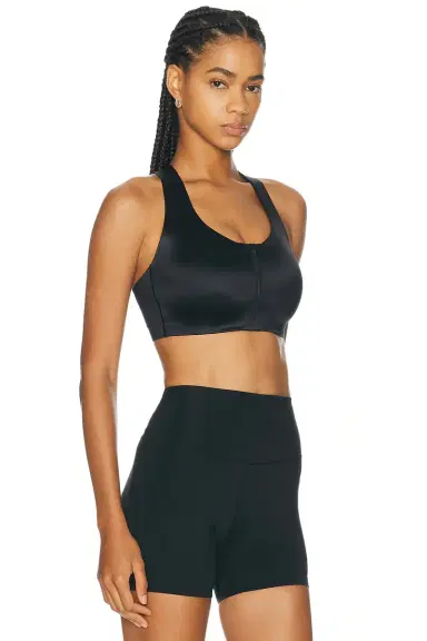 NikeSKIMS Shine Racerback Zip Front Bra | Thumbnail 2 NikeSKIMS Shine Racerback Zip Front Bra | Thumbnail 2