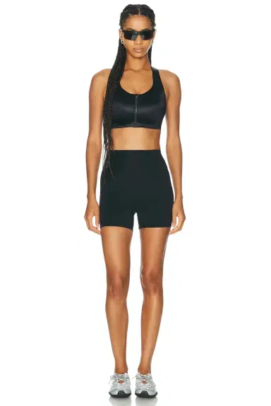 NikeSKIMS Shine Racerback Zip Front Bra | Thumbnail 4 NikeSKIMS Shine Racerback Zip Front Bra | Thumbnail 4