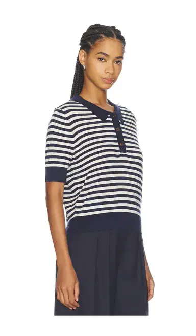 RENGGLI Stripe Knit Polo | Thumbnail 2 RENGGLI Stripe Knit Polo | Thumbnail 2
