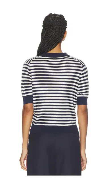 RENGGLI Stripe Knit Polo | Thumbnail 3 RENGGLI Stripe Knit Polo | Thumbnail 3