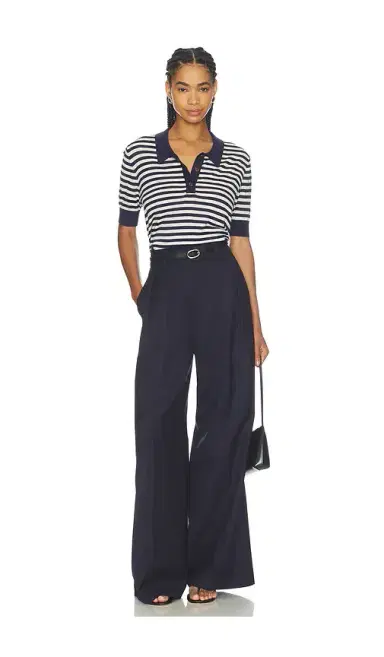 RENGGLI Stripe Knit Polo | Thumbnail 4 RENGGLI Stripe Knit Polo | Thumbnail 4