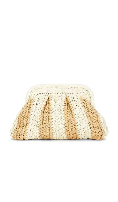 Dolce Vita Hydra Framed Raffia Clutch | Thumbnail 3 Dolce Vita Hydra Framed Raffia Clutch | Thumbnail 3