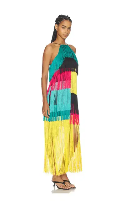 SIMONMILLER Drea Fringe Dress | Thumbnail 2 SIMONMILLER Drea Fringe Dress | Thumbnail 2