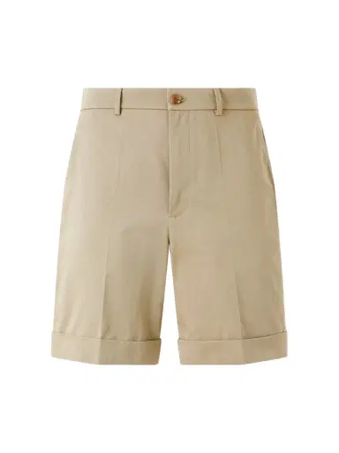 Valentino Garavani Straight-Leg Cotton-Gabardine Shorts - Men | Thumbnail 1 Valentino Garavani Straight-Leg Cotton-Gabardine Shorts - Men | Thumbnail 1