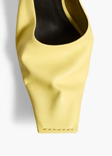 Khaite Marlene Pump In Pale Yellow | Thumbnail 5 Khaite Marlene Pump In Pale Yellow | Thumbnail 5