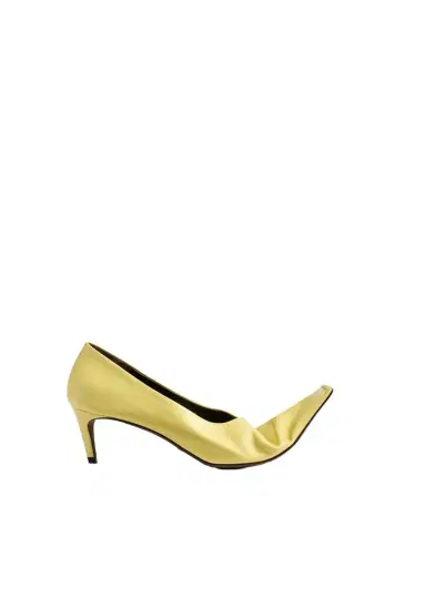 Khaite Marlene Pump In Pale Yellow | Thumbnail 1 Khaite Marlene Pump In Pale Yellow | Thumbnail 1