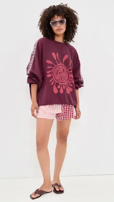 Ciao Ciao Vacation Emboss Sweater Multi | Thumbnail 5 Ciao Ciao Vacation Emboss Sweater Multi | Thumbnail 5