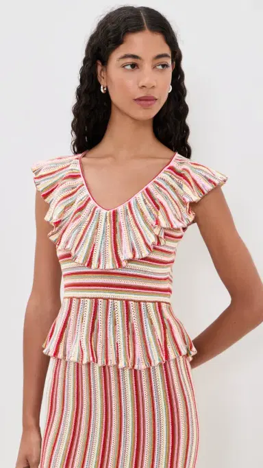 RAILS Carmelita Top Havana tripe | Thumbnail 2 RAILS Carmelita Top Havana tripe | Thumbnail 2
