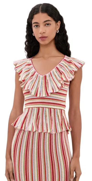 RAILS Carmelita Top Havana tripe | Thumbnail 1 RAILS Carmelita Top Havana tripe | Thumbnail 1