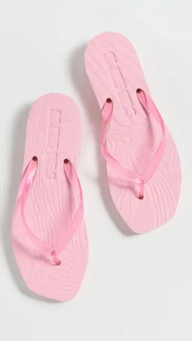 SLEEPERS Platform Jelly Flip Flops Pink Sorbet Transparent | Thumbnail 2 SLEEPERS Platform Jelly Flip Flops Pink Sorbet Transparent | Thumbnail 2