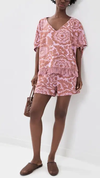 Essentiel Antwerp Jorton Towel Jersey Shorts Combo2 Violette 1 | Thumbnail 5 Essentiel Antwerp Jorton Towel Jersey Shorts Combo2 Violette 1 | Thumbnail 5
