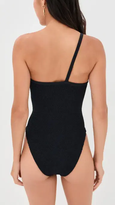 Hunza G One Shoulder One Piece Black One Size | Thumbnail 3 Hunza G One Shoulder One Piece Black One Size | Thumbnail 3