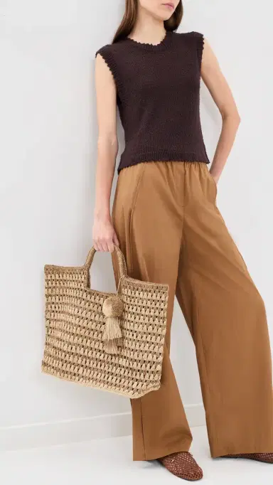 BTB Los Angeles Bando Tote Natural/Sand One Size | Thumbnail 3 BTB Los Angeles Bando Tote Natural/Sand One Size | Thumbnail 3