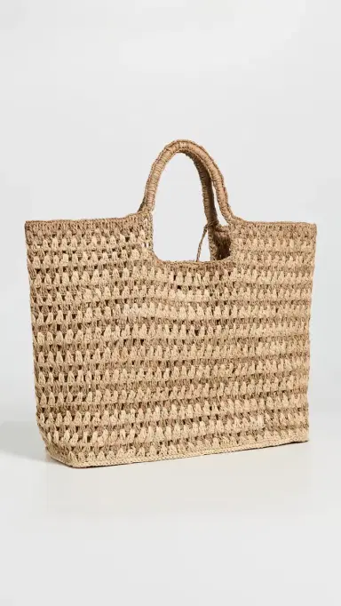 BTB Los Angeles Bando Tote Natural/Sand One Size | Thumbnail 4 BTB Los Angeles Bando Tote Natural/Sand One Size | Thumbnail 4