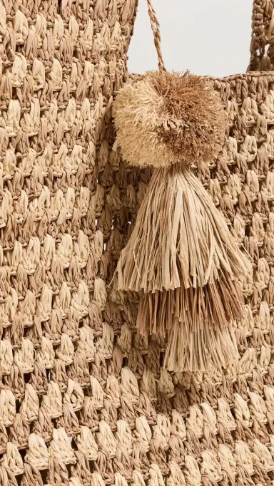 BTB Los Angeles Bando Tote Natural/Sand One Size | Thumbnail 5 BTB Los Angeles Bando Tote Natural/Sand One Size | Thumbnail 5