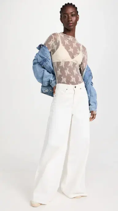 Free People Lady Lux Layering Top Evening Creme | Thumbnail 5 Free People Lady Lux Layering Top Evening Creme | Thumbnail 5