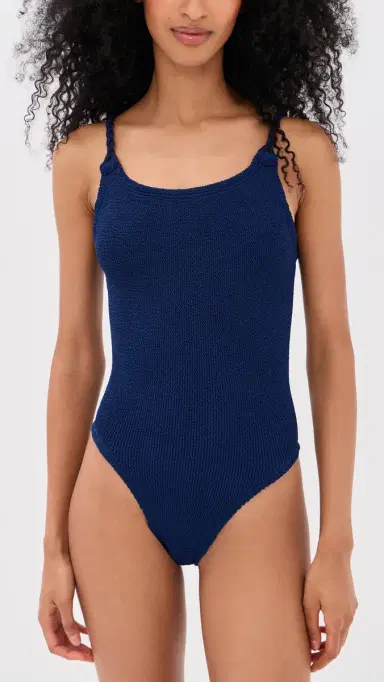 Hunza G Camille One Piece Navy One Size | Thumbnail 2 Hunza G Camille One Piece Navy One Size | Thumbnail 2