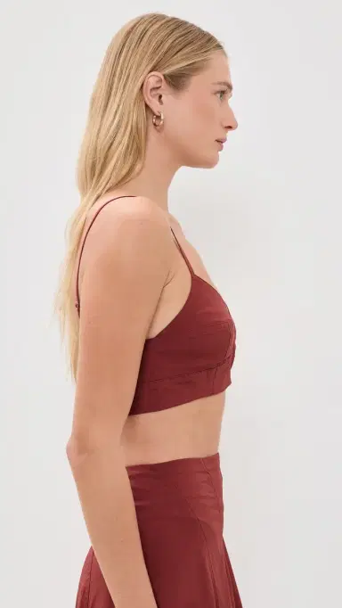 A.L.C. A. L.C. Joan Bra Top Apple Butter | Thumbnail 4 A.L.C. A. L.C. Joan Bra Top Apple Butter | Thumbnail 4