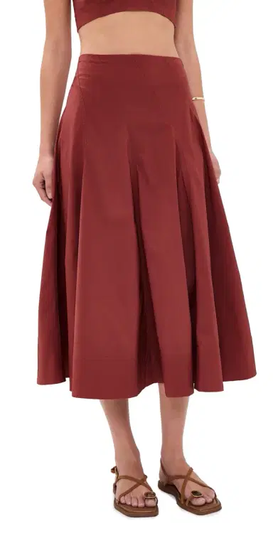 A.L.C. A. L.C. Gemma Skirt Apple Butter | Thumbnail 1 A.L.C. A. L.C. Gemma Skirt Apple Butter | Thumbnail 1
