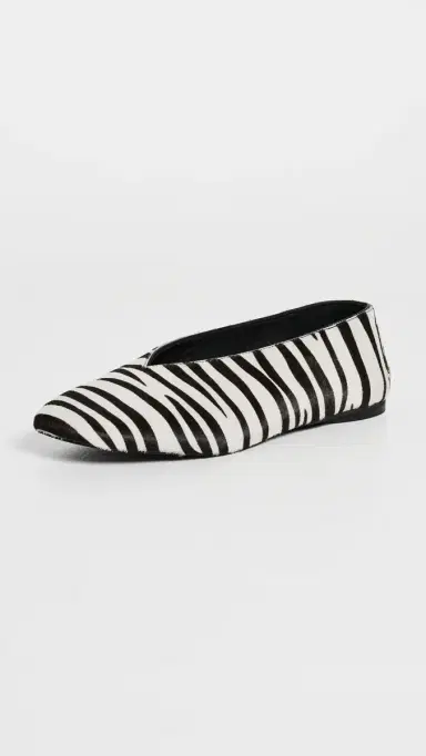 Anine Bing Ana Flats Calf Hair Zebra Flats | Thumbnail 2 Anine Bing Ana Flats Calf Hair Zebra Flats | Thumbnail 2
