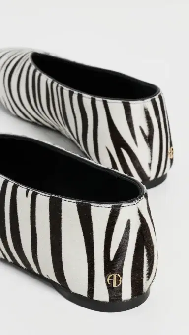 Anine Bing Ana Flats Calf Hair Zebra Flats | Thumbnail 4 Anine Bing Ana Flats Calf Hair Zebra Flats | Thumbnail 4