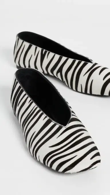 Anine Bing Ana Flats Calf Hair Zebra Flats | Thumbnail 5 Anine Bing Ana Flats Calf Hair Zebra Flats | Thumbnail 5