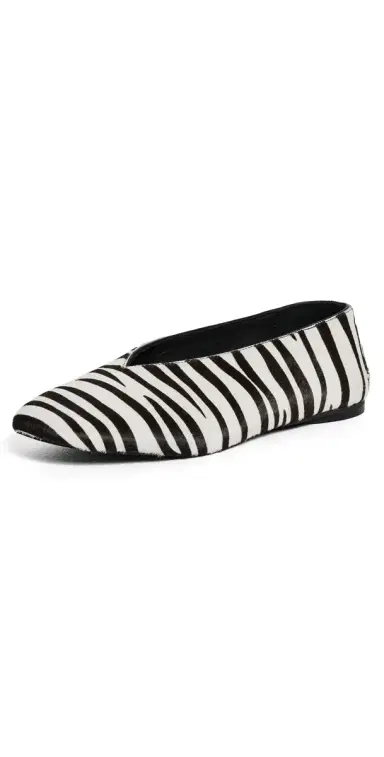 Anine Bing Ana Flats Calf Hair Zebra Flats | Thumbnail 1 Anine Bing Ana Flats Calf Hair Zebra Flats | Thumbnail 1