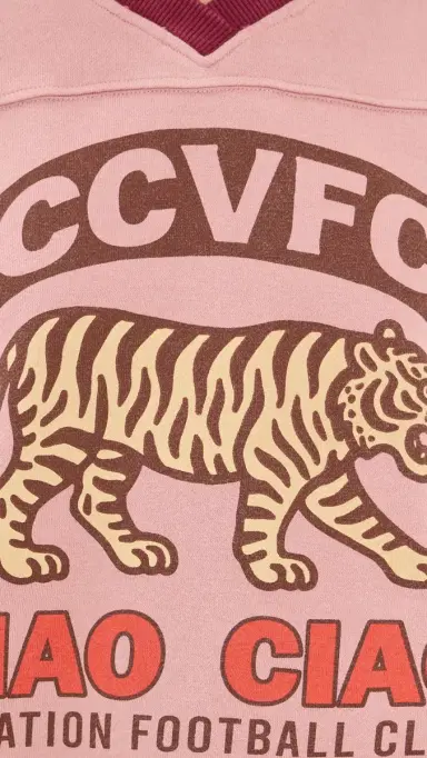 Ciao Ciao Vacation Tiger pirit Club Tee Pink | Thumbnail 6 Ciao Ciao Vacation Tiger pirit Club Tee Pink | Thumbnail 6