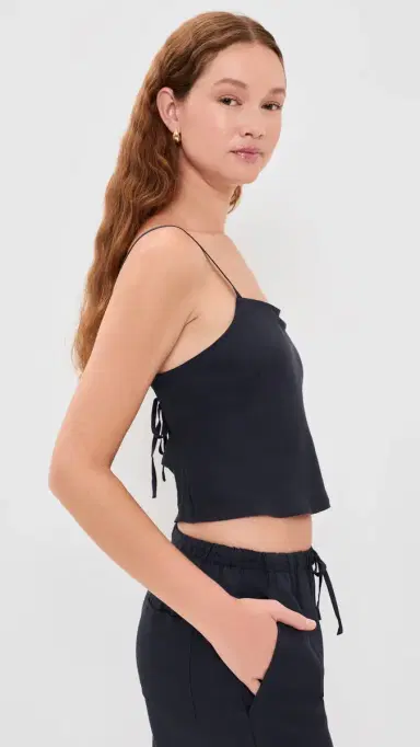 LESET Daniel Square Neck Tank Midnight L | Thumbnail 4 LESET Daniel Square Neck Tank Midnight L | Thumbnail 4