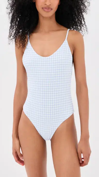 CAROLINE CONSTAS Milani One Piece Periwinkle | Thumbnail 2 CAROLINE CONSTAS Milani One Piece Periwinkle | Thumbnail 2