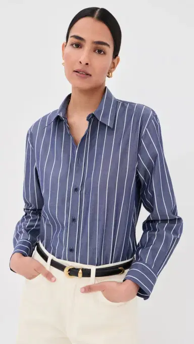 Nili Lotan Raphael Classic Shirt | Thumbnail 2 Nili Lotan Raphael Classic Shirt | Thumbnail 2