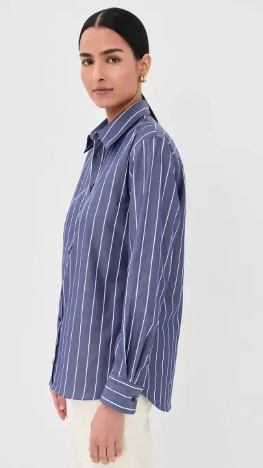 Nili Lotan Raphael Classic Shirt | Thumbnail 4 Nili Lotan Raphael Classic Shirt | Thumbnail 4