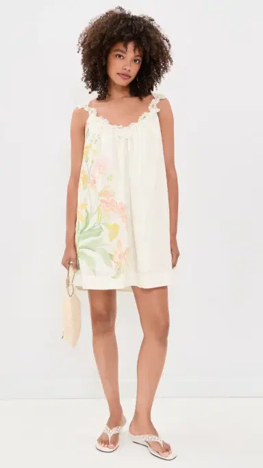 En Saison Camila Mini Dress Natural Olive ulti | Thumbnail 5 En Saison Camila Mini Dress Natural Olive ulti | Thumbnail 5