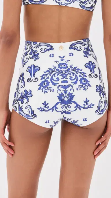 Bananhot Don High-Rise Bikini Bottoms Blue atera | Thumbnail 3 Bananhot Don High-Rise Bikini Bottoms Blue atera | Thumbnail 3