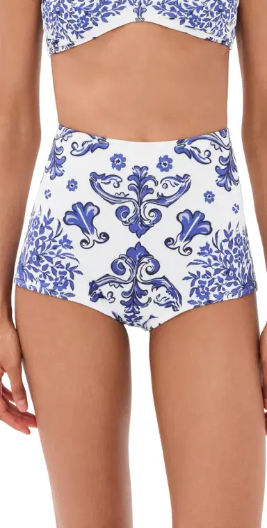 Bananhot Don High-Rise Bikini Bottoms Blue atera | Thumbnail 1 Bananhot Don High-Rise Bikini Bottoms Blue atera | Thumbnail 1