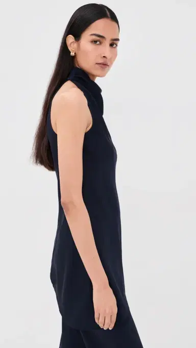 Veronica Beard Radford Tunic Top Navy | Thumbnail 5 Veronica Beard Radford Tunic Top Navy | Thumbnail 5