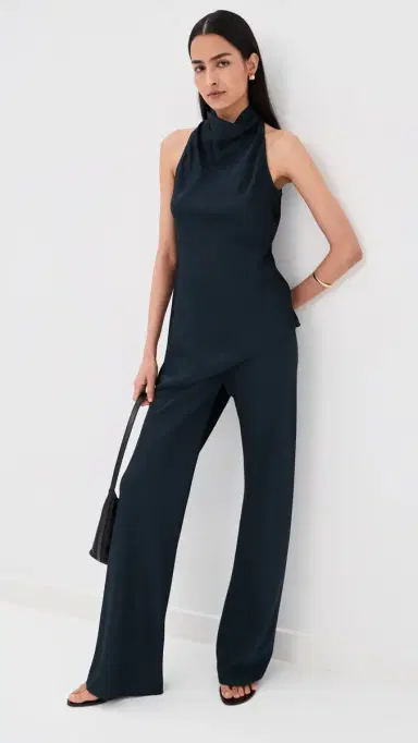 Veronica Beard Radford Tunic Top Navy | Thumbnail 6 Veronica Beard Radford Tunic Top Navy | Thumbnail 6