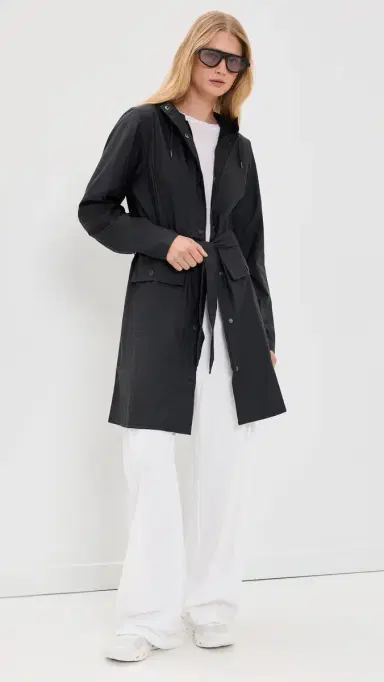 Rains Curve Long Jacket W3 Black L | Thumbnail 5 Rains Curve Long Jacket W3 Black L | Thumbnail 5