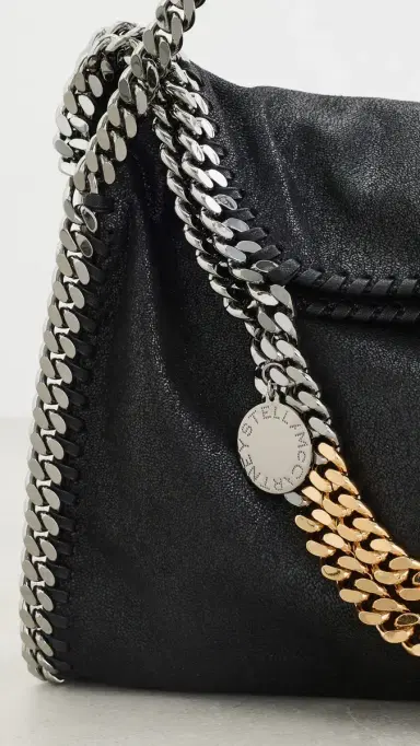 Stella McCartney Falabella Shaggy Deer 3-Chain Tote Bag Black One Size | Thumbnail 6 Stella McCartney Falabella Shaggy Deer 3-Chain Tote Bag Black One Size | Thumbnail 6
